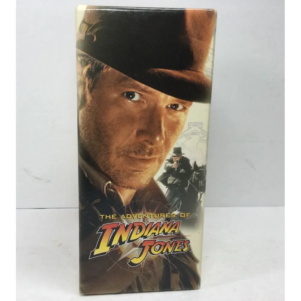 The Adventures of Indiana‎ Jones Lucas Films VHS Boxed Set of Three